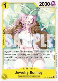 One Piece card OP15-105 artwork