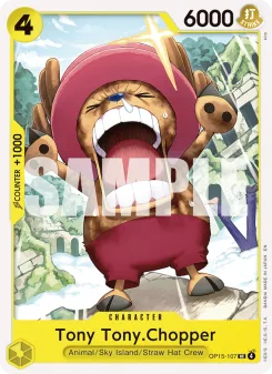One Piece card OP15-107 artwork