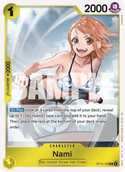 One Piece card OP15-108 artwork