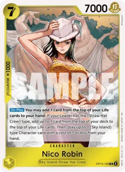 One Piece card OP15-109 artwork