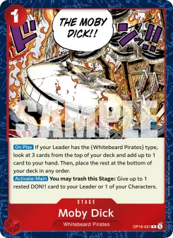 One Piece card OP16-021 artwork