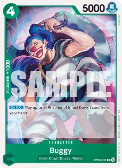 One Piece card OP16-031 artwork