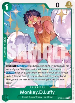 One Piece card OP16-034 artwork
