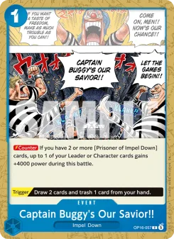 One Piece card OP16-057 artwork