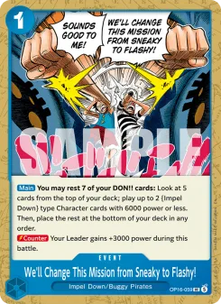 One Piece card OP16-059 artwork