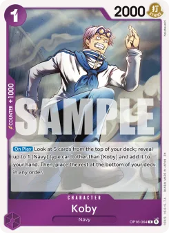 One Piece card OP16-064 artwork
