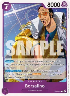 One Piece card OP16-073 artwork