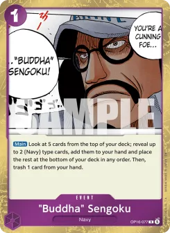 One Piece card OP16-077 artwork