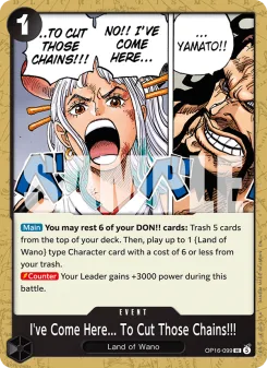 One Piece card OP16-099 artwork