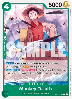 One Piece card OP17-030 artwork