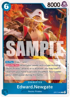 One Piece card OP17-040 artwork