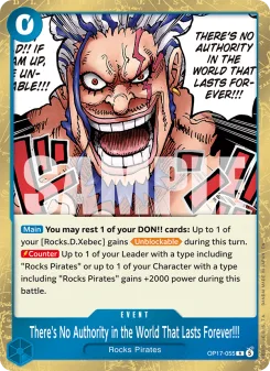 One Piece card OP17-055 artwork
