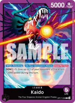 One Piece card OP17-058 artwork