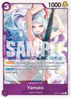 One Piece card OP17-074 artwork