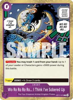 One Piece card OP17-076 artwork