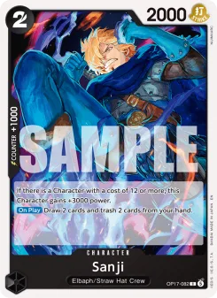 One Piece card OP17-082 artwork