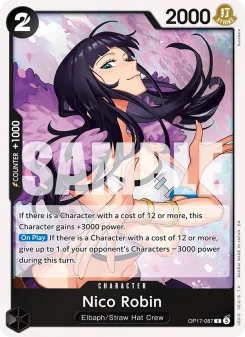 One Piece card OP17-087 artwork