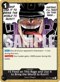 One Piece card OP17-097 artwork