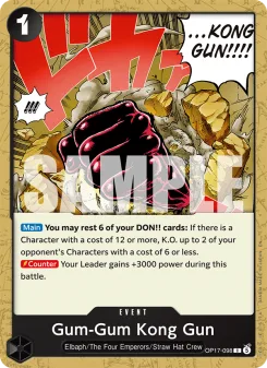 One Piece card OP17-098 artwork