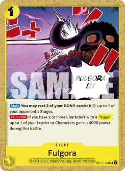 One Piece card OP17-116 artwork