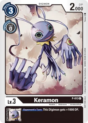 Keramon, Digimon card P-013