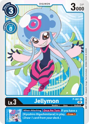Jellymon, Digimon card P-061