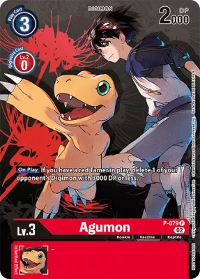 Agumon, Digimon card P-079