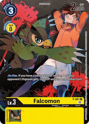 Falcomon, Digimon card P-081
