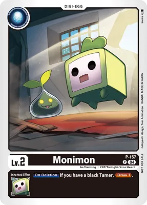 Monimon, Digimon card P-157