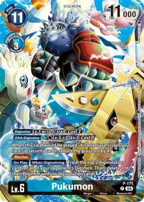 Pukumon, Digimon card P-171
