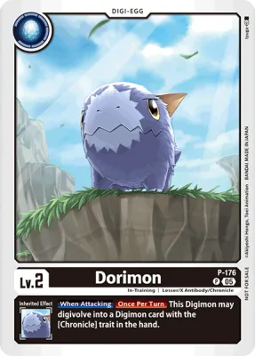 Dorimon, Digimon card P-176