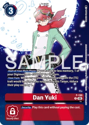 Dan Yuki, Digimon card P-199