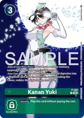 Kanan Yuki, Digimon card P-200