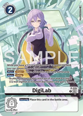 DigiLab, Digimon card P-225