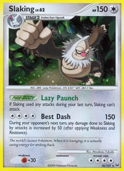 Slaking — Platinum #16, 2009. Illustrated by Masakazu Fukuda.