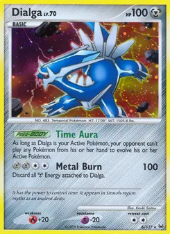 Dialga — Platinum #6, 2009. Illustrated by Kouki Saitou.