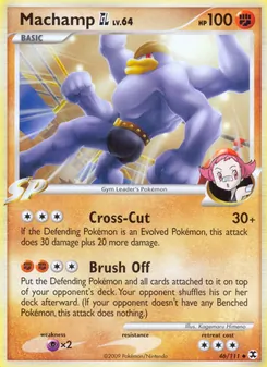 Machamp GL — Rising Rivals #46, 2009. Illustrated by Kagemaru Himeno.