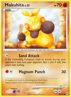 Makuhita — Arceus #68, 2009. Illustrated by sui.