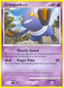 Croagunk — POP Series 8 #13, 2008. Illustrated by Kouki Saitou.