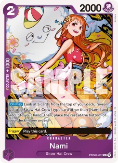 One Piece card PRB02-012 artwork