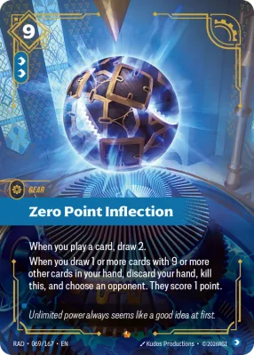 Zero Point Inflection, Riftbound card RAD-069/167 from Radiance