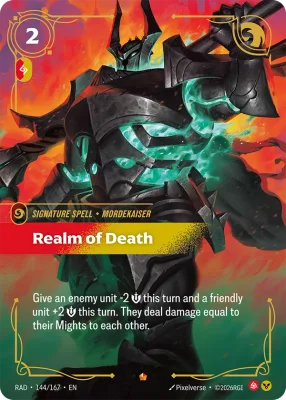 Realm of Death, Riftbound card RAD-144/167 from Radiance