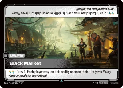 Black Market, Riftbound card RAD-158/167 from Radiance