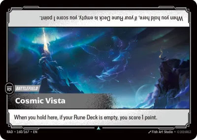 Cosmic Vista, Riftbound card RAD-160/167 from Radiance