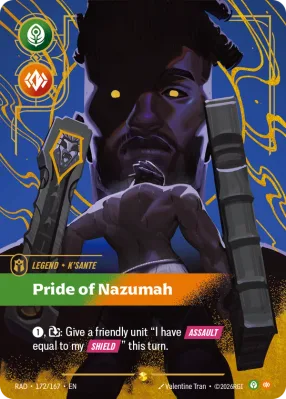 Pride of Nazumah, Riftbound card RAD-172/167 from Radiance