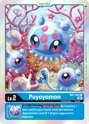 Puyoyomon, Digimon card RB1-002