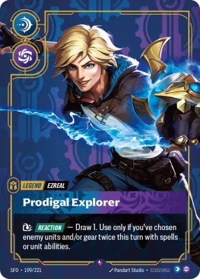 Prodigal Explorer, Riftbound card SFD-199/221 from Spiritforged