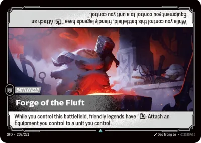 Forge of the Fluft, Riftbound card SFD-208/221 from Spiritforged
