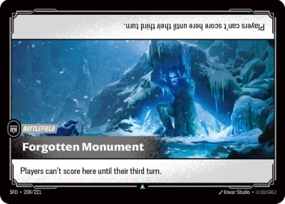 Forgotten Monument, Riftbound card SFD-209/221 from Spiritforged