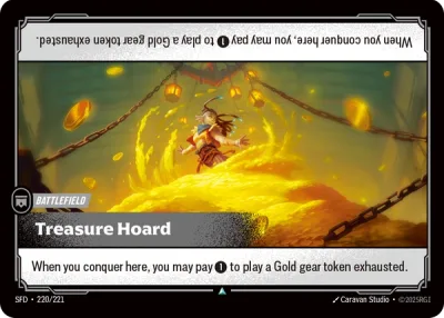 Treasure Hoard, Riftbound card SFD-220/221 from Spiritforged